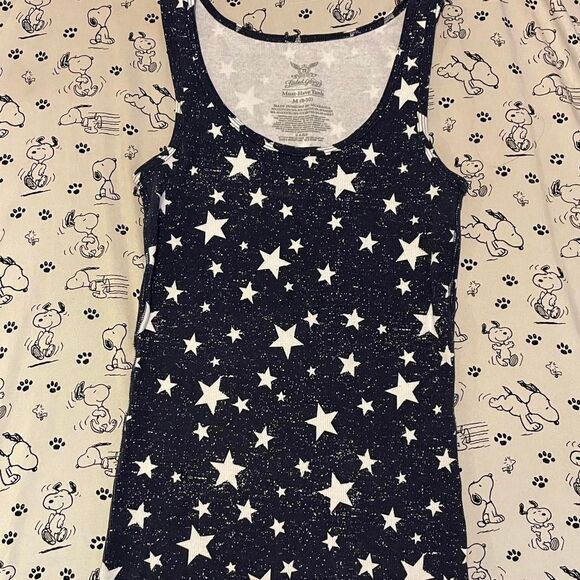 Faded Glory Tops - Faded-glory Women's Navy and Blue tank top